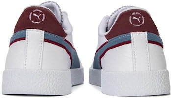PUMA 俱樂部復古準備 防滑耐磨 低筒 板鞋 男女款 白藍紫 Shop PUMA 俱樂部復古準備 防滑耐磨 低筒 板鞋 男女款 白藍紫