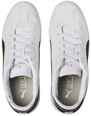 Puma Club SL Kasut Skateboard Kasual Putih Hitam 385233-02 Lookbook Puma Club SL Kasut Skateboard Kasual Putih Hitam 385233-02