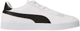 Order Puma Club SL Chaussures Skateboard Décontractées Blanc Noir 385233-02