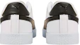 Shop Puma Club SL Chaussures Skateboard Décontractées Blanc Noir 385233-02