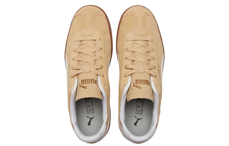 Shop Sneakers Puma Club Kaki 381111-05