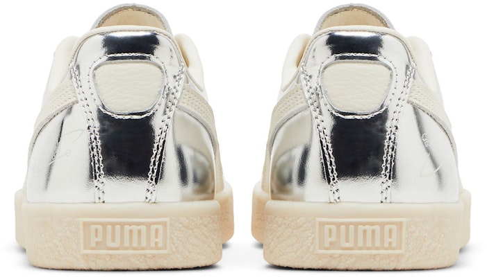(Women) Puma Clyde 3024 'Silver' 396488-01 Details for (Women) Puma Clyde 3024 'Silver' 396488-01