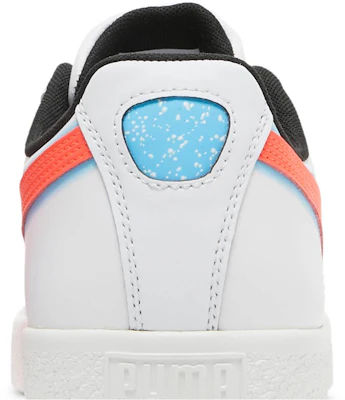 Puma Clyde 'Airbrush' Lelaki Kasut Sneakers 382773-01 Sizing Puma Clyde 'Airbrush' Lelaki Kasut Sneakers 382773-01