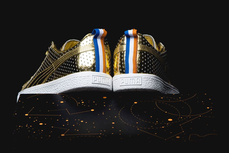 Lookbook Puma Clyde 'Emas Keseluruhan' 360646-01