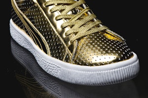 푸마 클라이드 '올 골드' (Puma Clyde 'All Gold') 360646-01 Shop 푸마 클라이드 '올 골드' (Puma Clyde 'All Gold') 360646-01