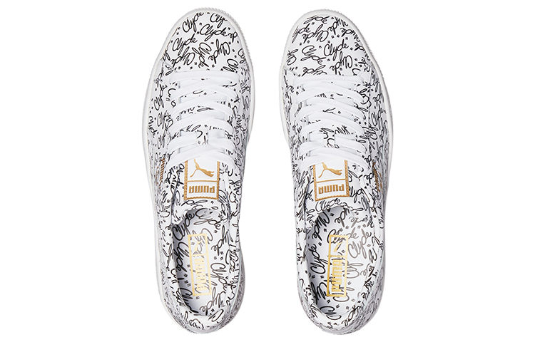 Lookbook 彪马 Clyde '全版印花' 运动鞋 375889-01