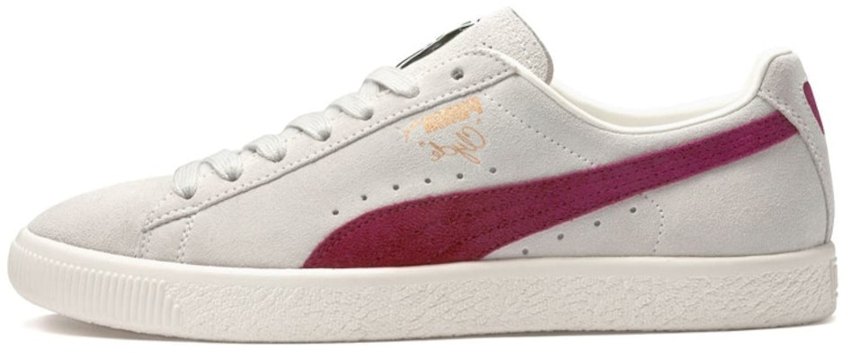 Puma Clyde 'From The Archive - Vaporous Grey Red Dahlia' 365319-01 Buy Puma Clyde 'From The Archive - Vaporous Grey Red Dahlia' 365319-01