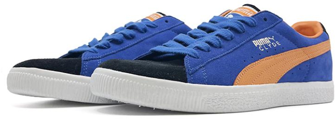 Puma Clyde 'Hall Of Game New York Knicks Blue Black Orange' 347426-01 Lookbook Puma Clyde 'Hall Of Game New York Knicks Blue Black Orange' 347426-01