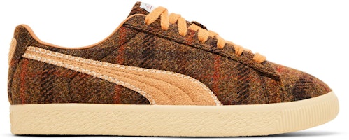 Puma Clyde 'Harris Tweed Pack - Caramel Latte' 398512-02 Puma Clyde 'Harris Tweed Pack - Caramel Latte' 398512-02