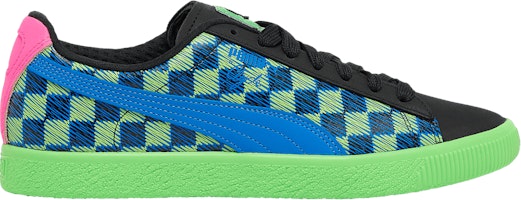 Puma Clyde 'Pit Crew - Checkerboard Green' 372325-02 Puma Clyde 'Pit Crew - Checkerboard Green' 372325-02