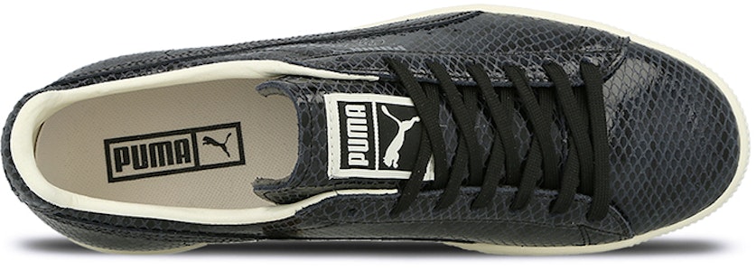 Puma Clyde 黑色蛇紋 休閒板鞋 Lookbook Puma Clyde 黑色蛇紋 休閒板鞋