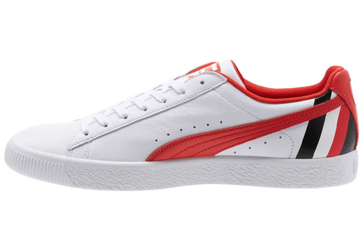 Buy プーマ クライド "ストライプス 白赤" (Puma Clyde "Stripes Shiroaka") 367539-02