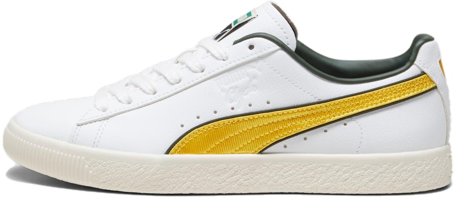 プーマ クライド バーシティ 白黄 (Puma Clyde Varsity 白黄) 394684-02 Buy プーマ クライド バーシティ 白黄 (Puma Clyde Varsity 白黄) 394684-02