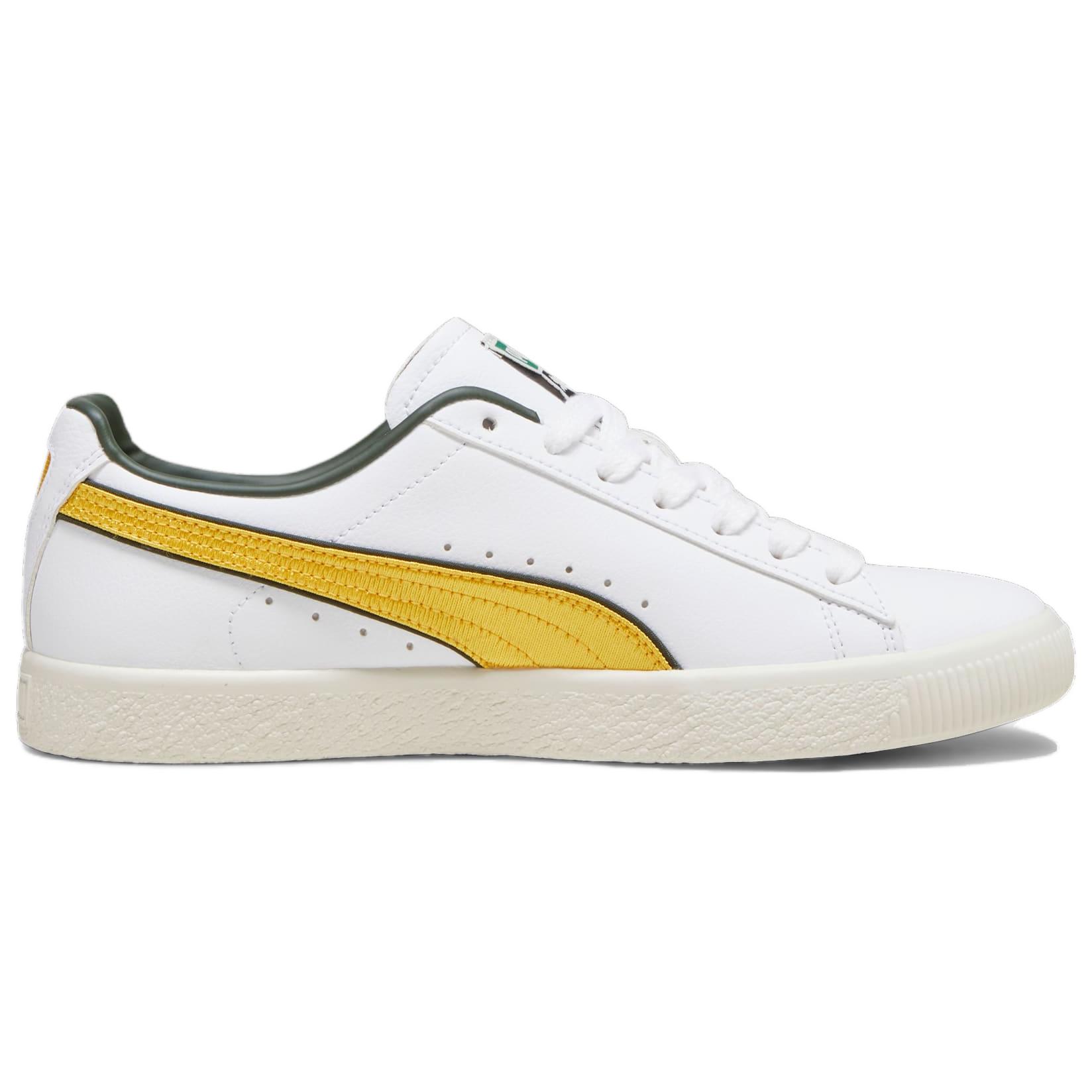 Order プーマ クライド バーシティ 白黄 (Puma Clyde Varsity 白黄) 394684-02