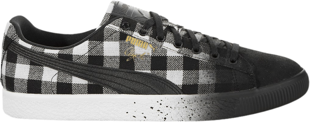 Puma Clyde "白色水牛格纹" 367001-01 Buy Puma Clyde "白色水牛格纹" 367001-01