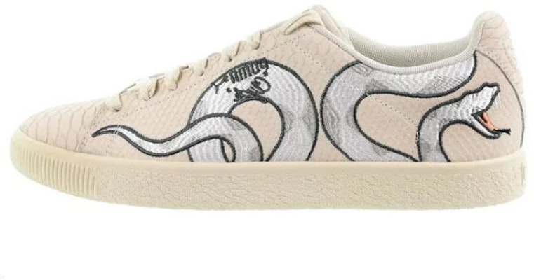 Puma Clyde 'Sulaman Ular Putih' 368111-01 Buy Puma Clyde 'Sulaman Ular Putih' 368111-01