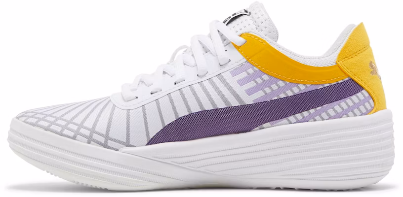 Puma Clyde All-Pro 'Putih Spectra Kuning' untuk Pelajar Sekolah Rendah. 194367-10 Lookbook Puma Clyde All-Pro 'Putih Spectra Kuning' untuk Pelajar Sekolah Rendah. 194367-10