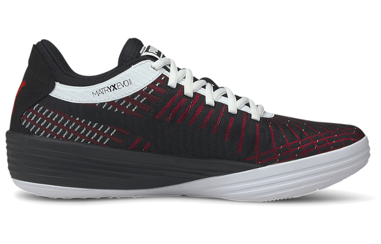 Order Puma Clyde All-Pro ''Noir Rouge Risqué Haut'' 194039-05