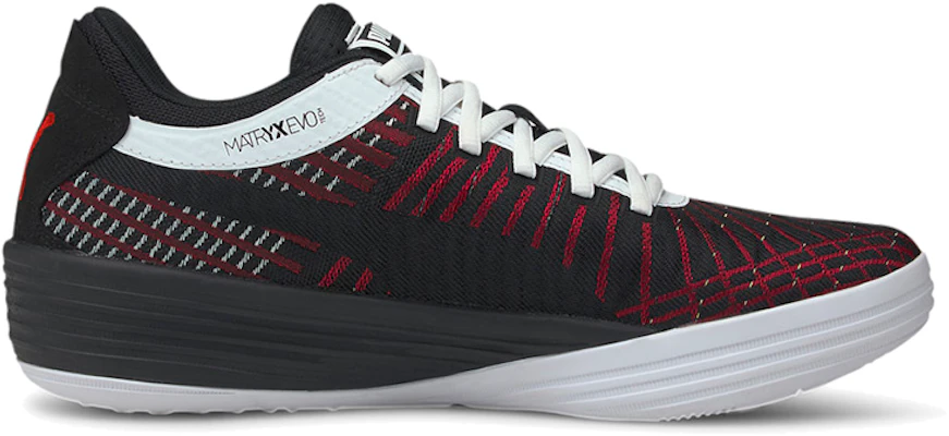 Puma Clyde All-Pro ''Noir Rouge Risqué Haut'' 194039-05 Order Puma Clyde All-Pro ''Noir Rouge Risqué Haut'' 194039-05