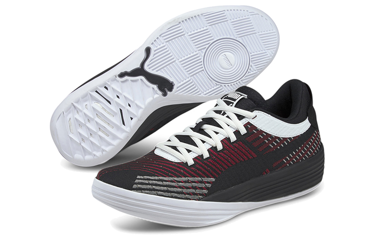 Purchase Puma Clyde All-Pro ''Noir Rouge Risqué Haut'' 194039-05