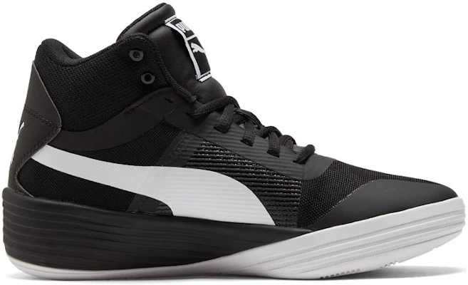 Puma Clyde All-Pro Mid Zwart 195512-01 Order Puma Clyde All-Pro Mid Zwart 195512-01