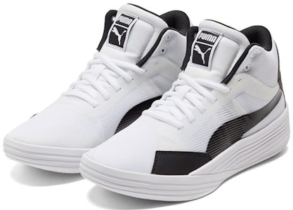 プーマ クライド オールプロ ミッド 白/黒 195512-02 Lookbook プーマ クライド オールプロ ミッド 白/黒 195512-02