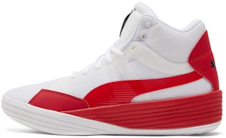 Puma Clyde All-Pro Mid White/Red 195512-04 Puma Clyde All-Pro Mid White/Red 195512-04
