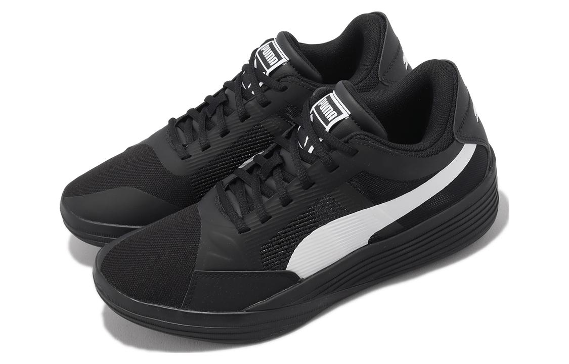 Lookbook Puma Clyde All-Pro Team ''Schwarz Weiß'' 195509-07