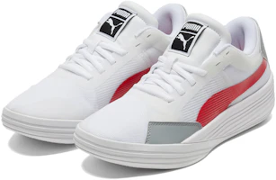 Lookbook PUMA Clyde All Pro Team 耐磨 低筒 真實戰鬥籃球鞋 男女款 白紅