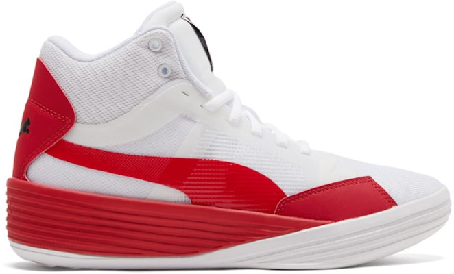 Puma Clyde All-Pro Mid Putih/Merah 195512-04 Order Puma Clyde All-Pro Mid Putih/Merah 195512-04