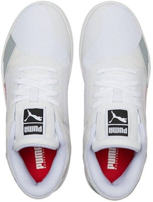 PUMA Clyde All Pro Team 耐磨 低筒 真實戰鬥籃球鞋 男女款 白紅 Shop PUMA Clyde All Pro Team 耐磨 低筒 真實戰鬥籃球鞋 男女款 白紅