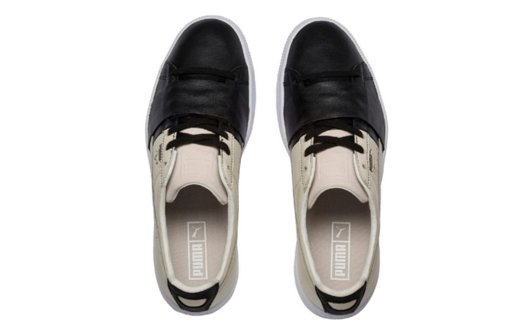 Lookbook Puma Clyde Colorblock 1 'Negro Blanco' 363832-02