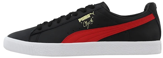 Puma Clyde Core 'Black Red' 369293-04 Puma Clyde Core 'Black Red' 369293-04