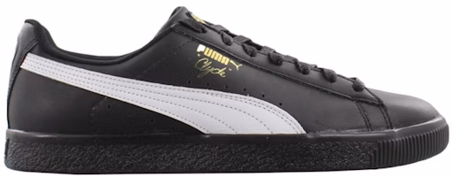 Puma Clyde Core Leather Foil 'Black White' 364669-04 Puma Clyde Core Leather Foil 'Black White' 364669-04