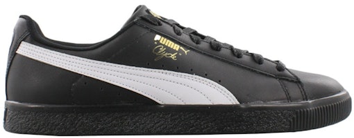 Puma Clyde Core Leather Foil 'Black White' 364669-04 Puma Clyde Core Leather Foil 'Black White' 364669-04
