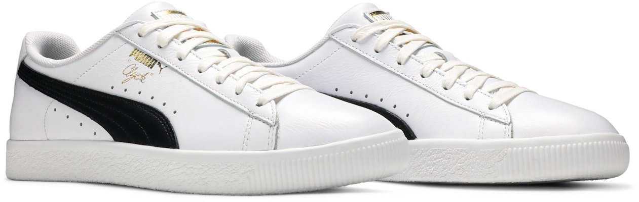 Puma Clyde Core Leather Foil 'White' 364669-01 Cheap Puma Clyde Core Leather Foil 'White' 364669-01