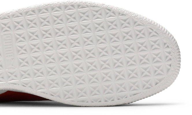 Puma Clyde Core Leather Foil 'White Cherry' 364669-03 Purchase Puma Clyde Core Leather Foil 'White Cherry' 364669-03