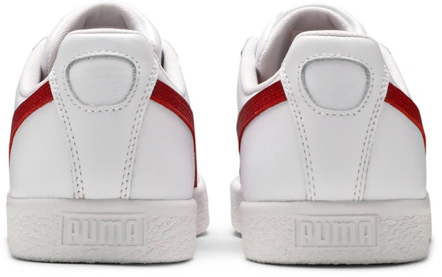 Puma Clyde Core Leather Foil 'White Cherry' 364669-03 Details for Puma Clyde Core Leather Foil 'White Cherry' 364669-03