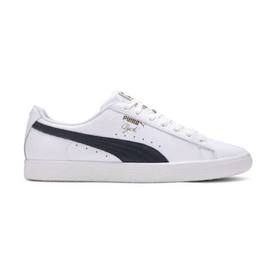 Puma Clyde Core Leather Foil 'White Navy'
