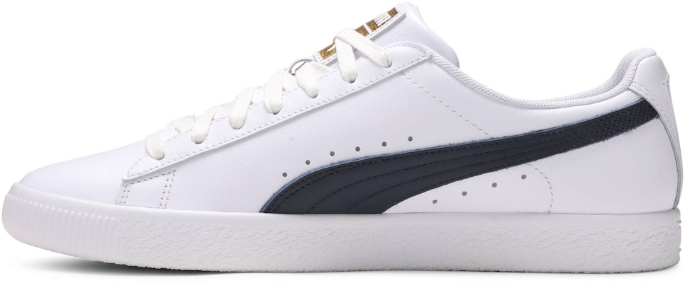 Puma Clyde Core Leather Foil 'White Navy' 364669-02 Lookbook Puma Clyde Core Leather Foil 'White Navy' 364669-02