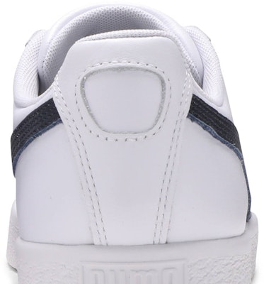 Puma Clyde Core Leather Foil 'White Navy' 364669-02 Sizing Puma Clyde Core Leather Foil 'White Navy' 364669-02