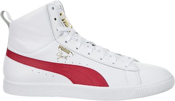 Puma Clyde Core Mid 'White Barbados Red' 365802-02 Puma Clyde Core Mid 'White Barbados Red' 365802-02