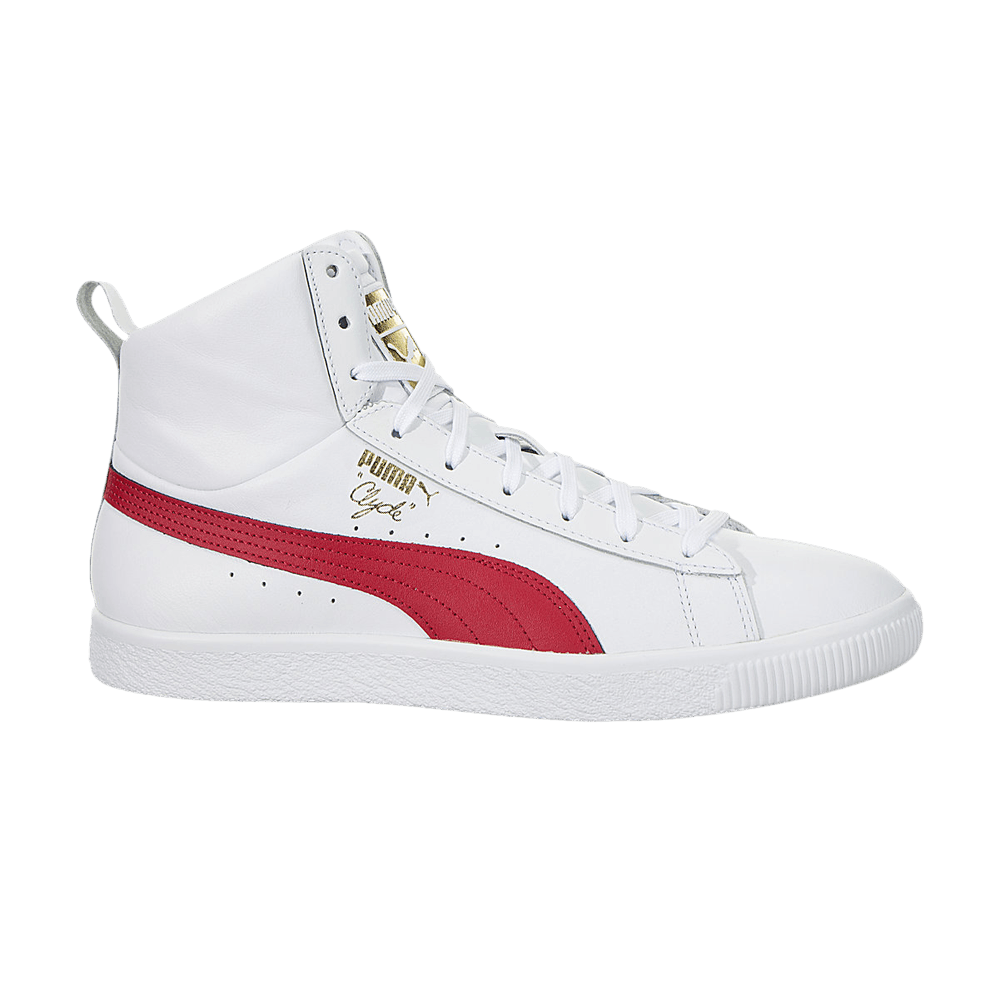 Buy プーマ クライド コア ミッド 白/赤 (Puma Clyde Core Mid 白/赤) 365802-02