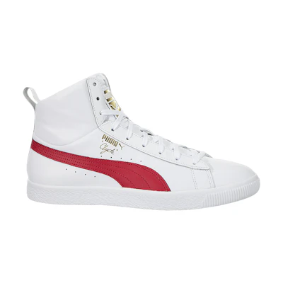 Puma Clyde Core Mid 'White Barbados Red'