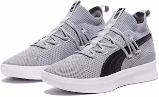 Lookbook PUMA Clyde Court Core 耐磨 高幫 籃球鞋 男款 淺灰