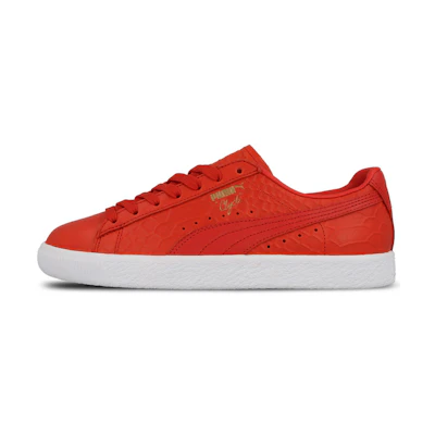 Puma Clyde Dressed 'High Risk Red'