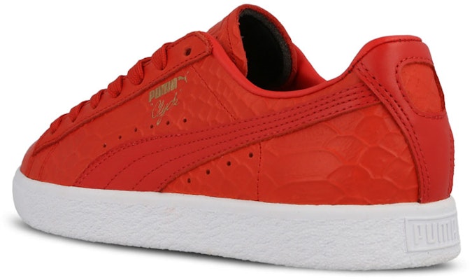 푸마 클라이드 드레스드 '레드' (Puma Clyde '레드') 361704-03 Shop 푸마 클라이드 드레스드 '레드' (Puma Clyde '레드') 361704-03