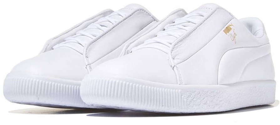 Puma Clyde 平底鞋 白色 Lookbook Puma Clyde 平底鞋 白色