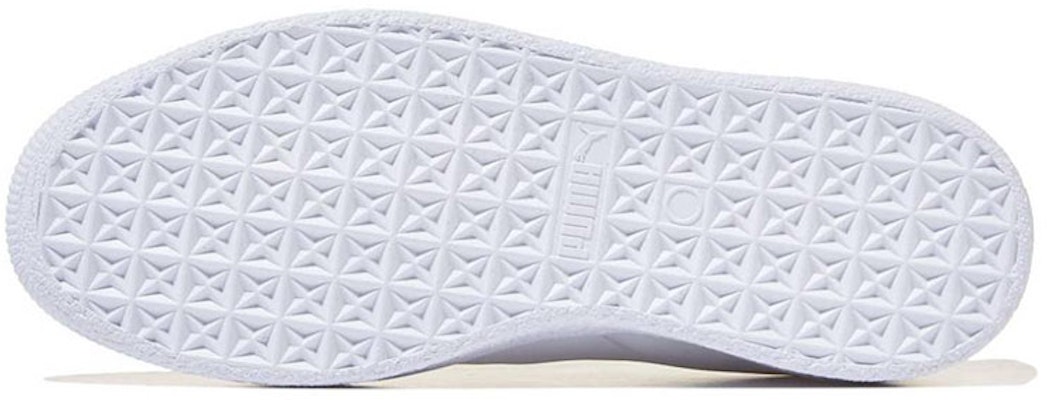 Puma Clyde 平底鞋 白色 Shop Puma Clyde 平底鞋 白色