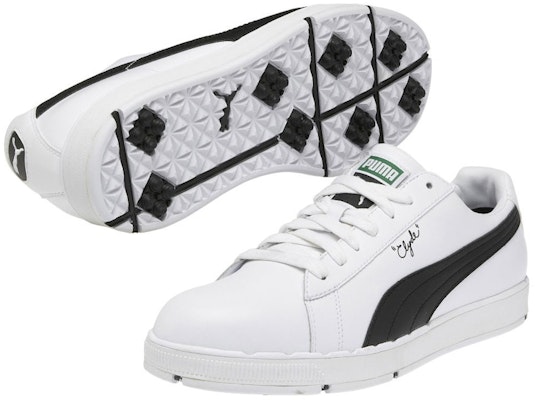 Puma Clyde 高尔夫鞋 白黑配色 185821-03 Buy Puma Clyde 高尔夫鞋 白黑配色 185821-03